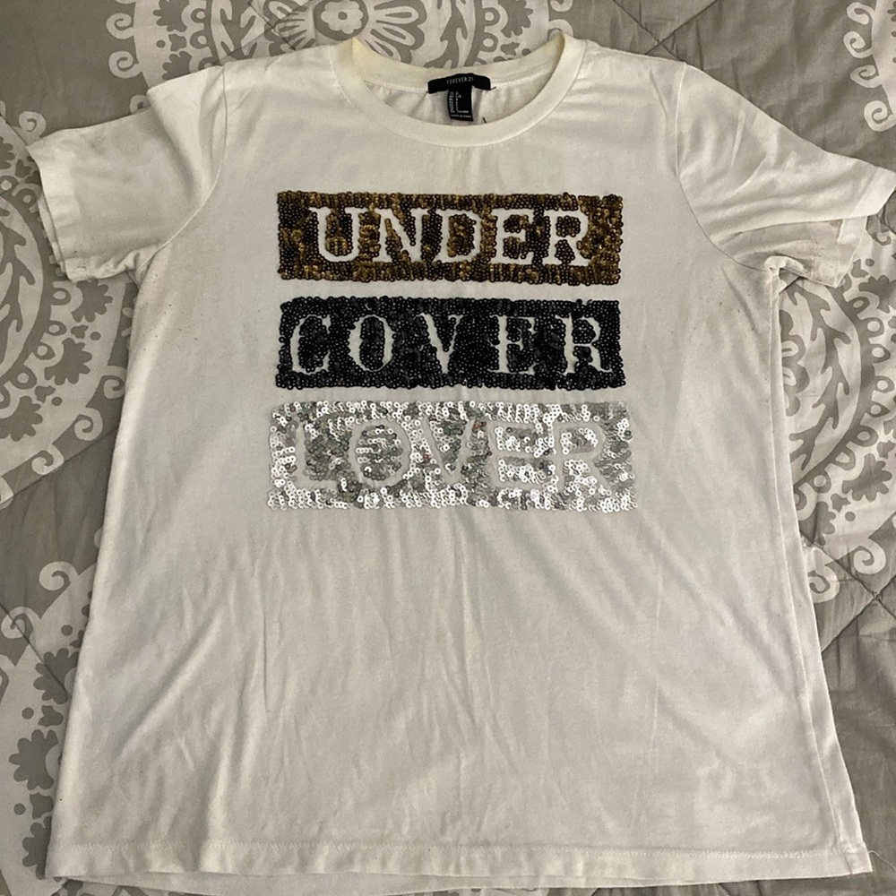 Forever 21 “Under Cover Lover” Top Size L